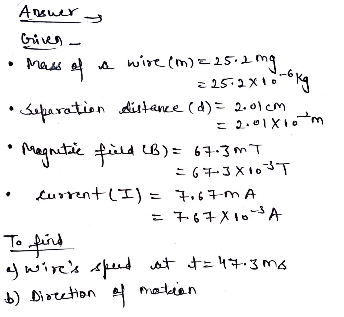 Advanced Physics homework question answer, step 1, image 1