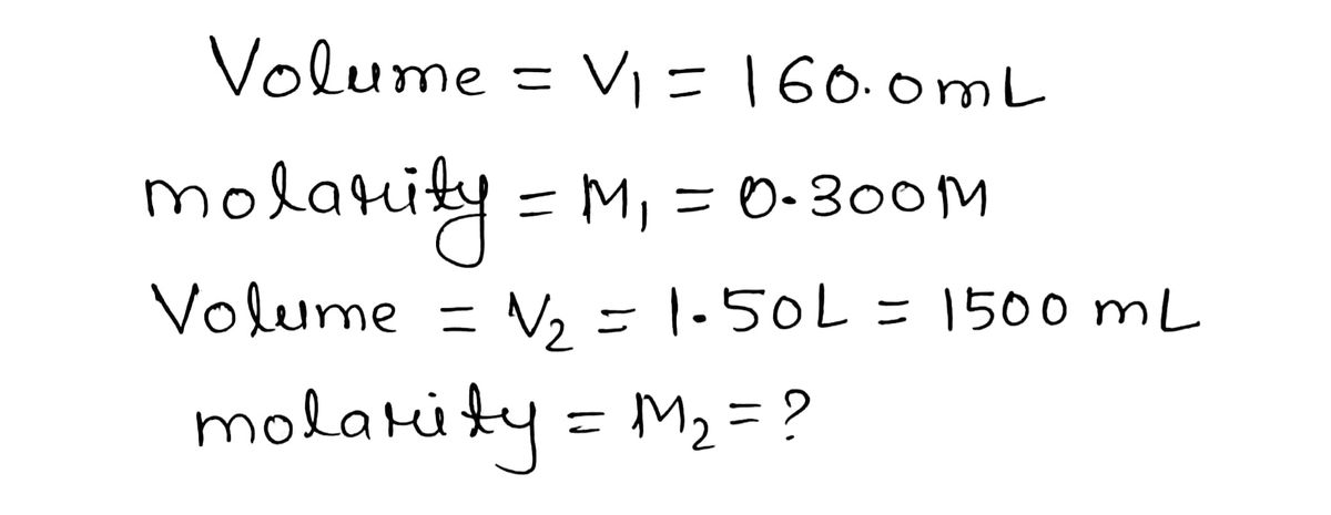 Chemistry homework question answer, step 1, image 1