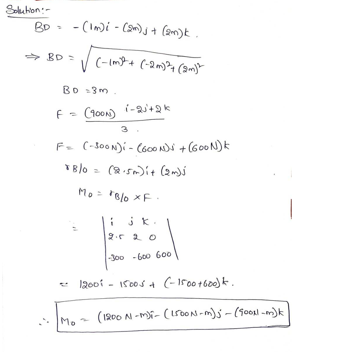 Physics homework question answer, step 1, image 1