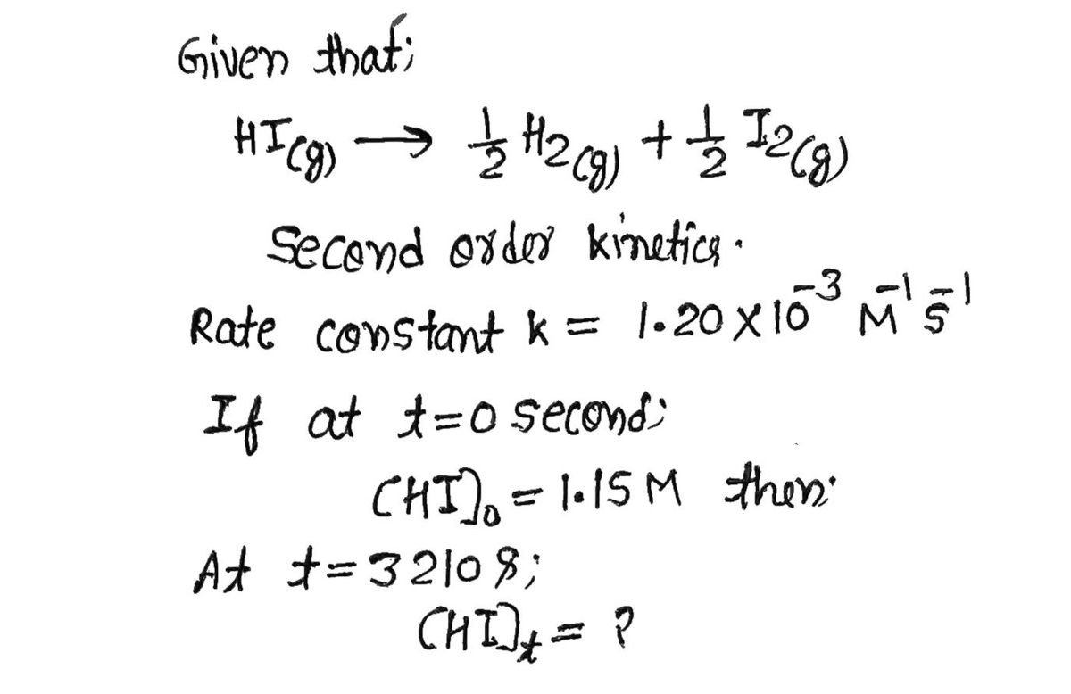 Chemistry homework question answer, step 1, image 1