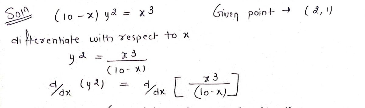 Calculus homework question answer, step 1, image 1