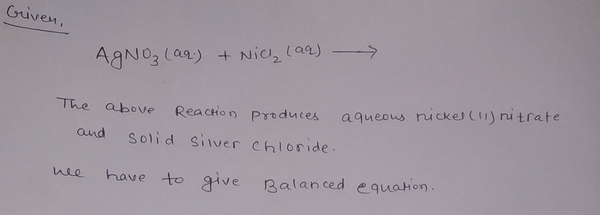 Chemistry homework question answer, step 1, image 1