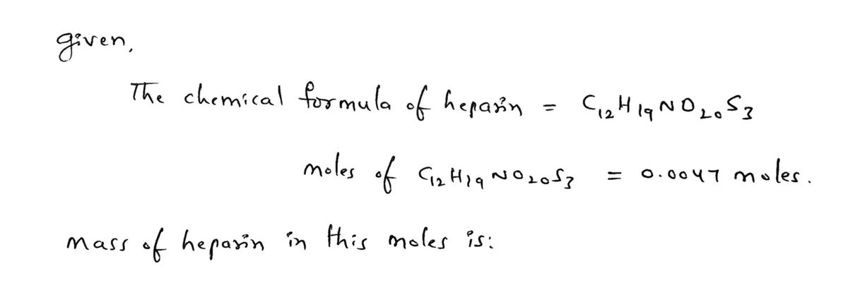 Chemistry homework question answer, step 1, image 1