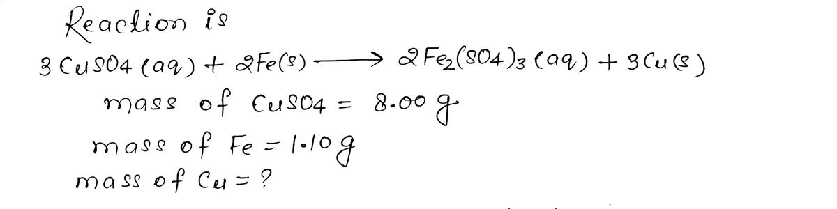 Chemistry homework question answer, step 1, image 1