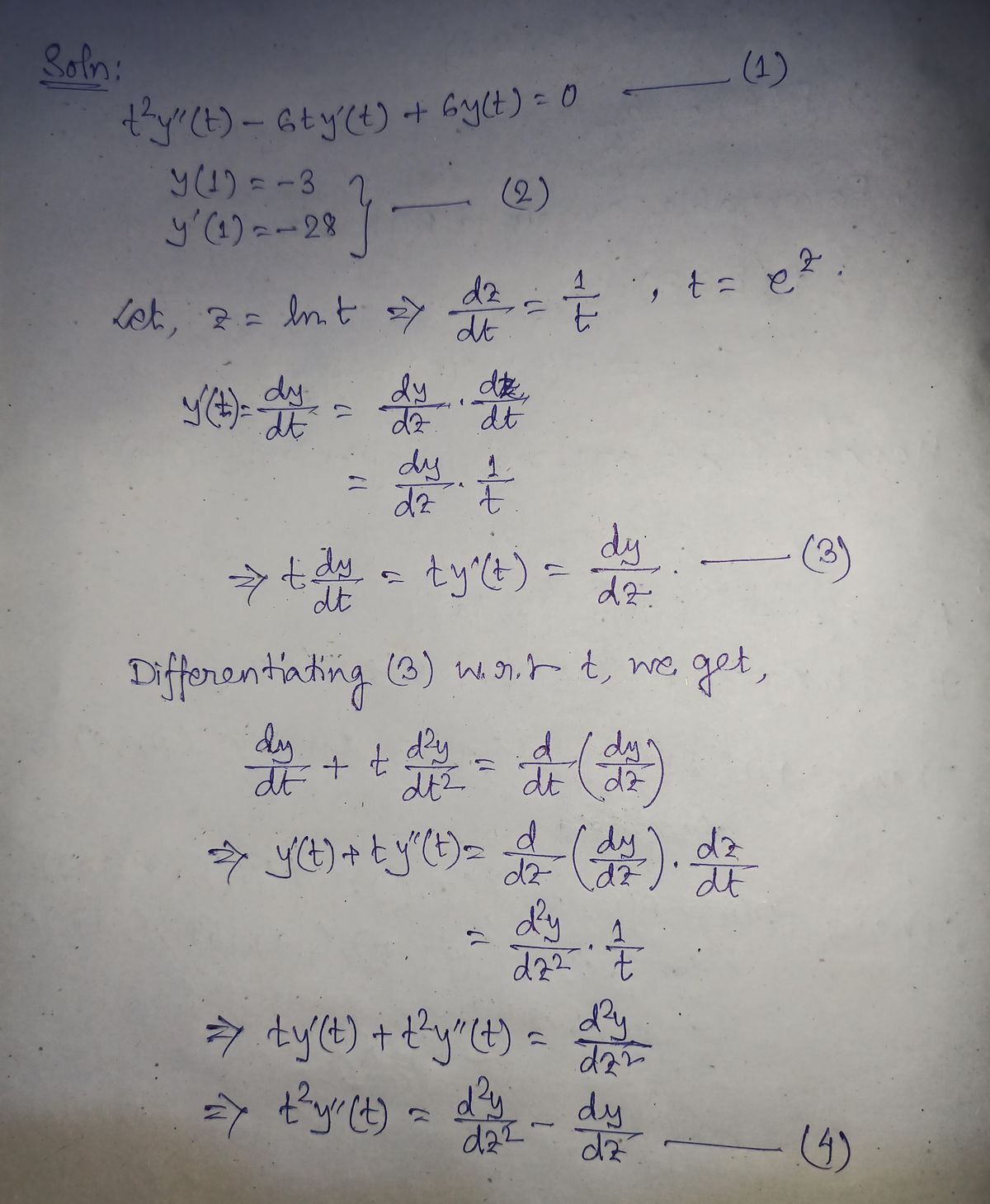 Advanced Math homework question answer, step 1, image 1