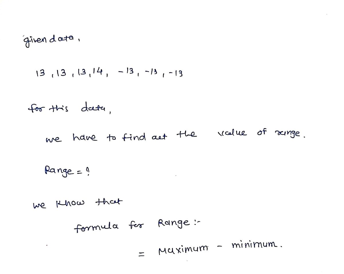 Statistics homework question answer, step 1, image 1