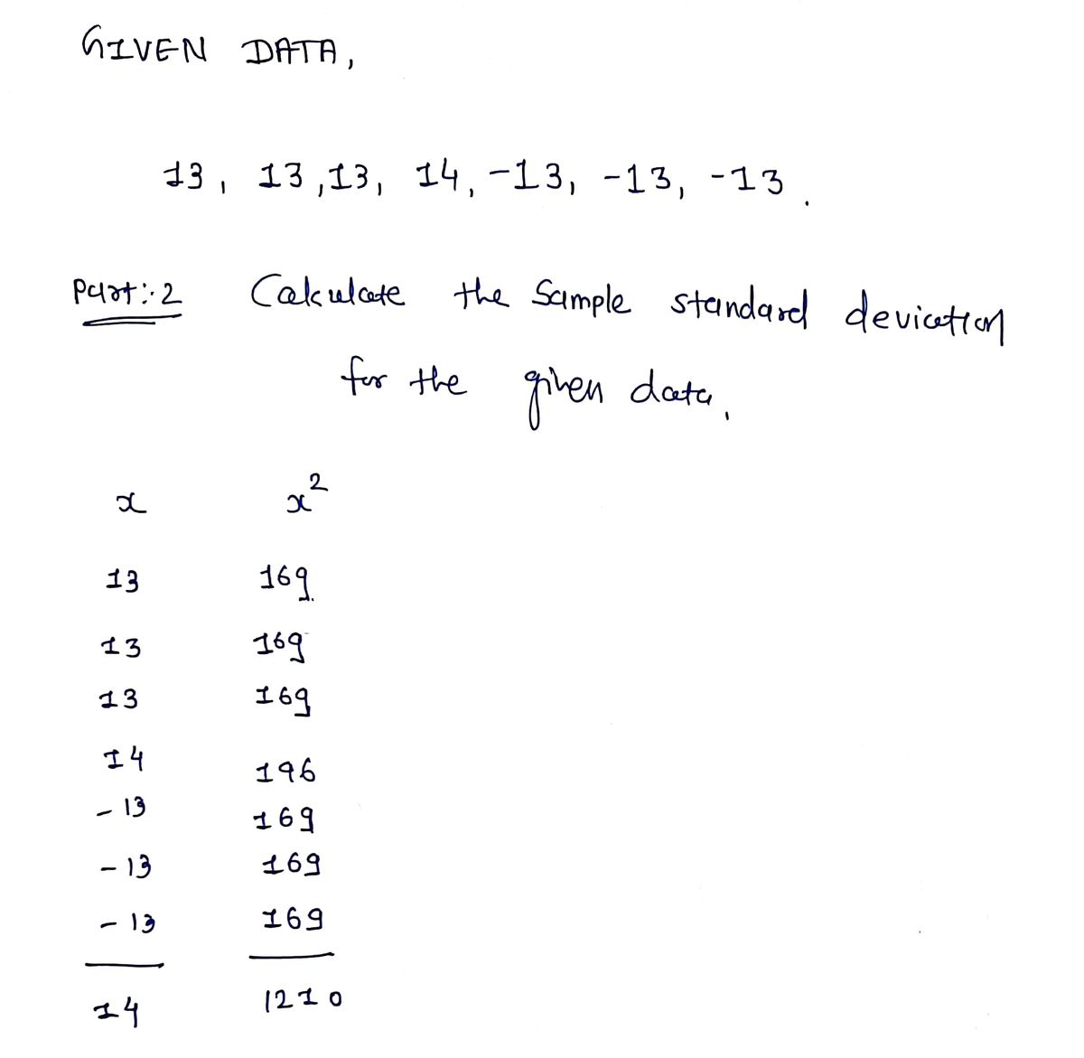 Statistics homework question answer, step 1, image 1