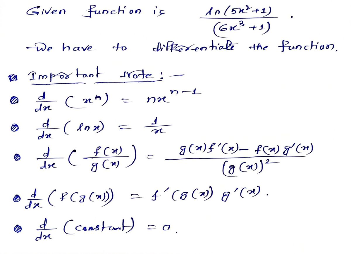 Calculus homework question answer, step 1, image 1