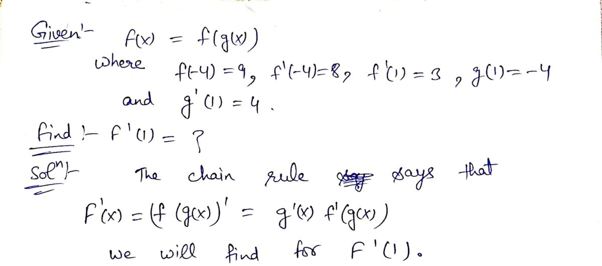 Calculus homework question answer, step 1, image 1