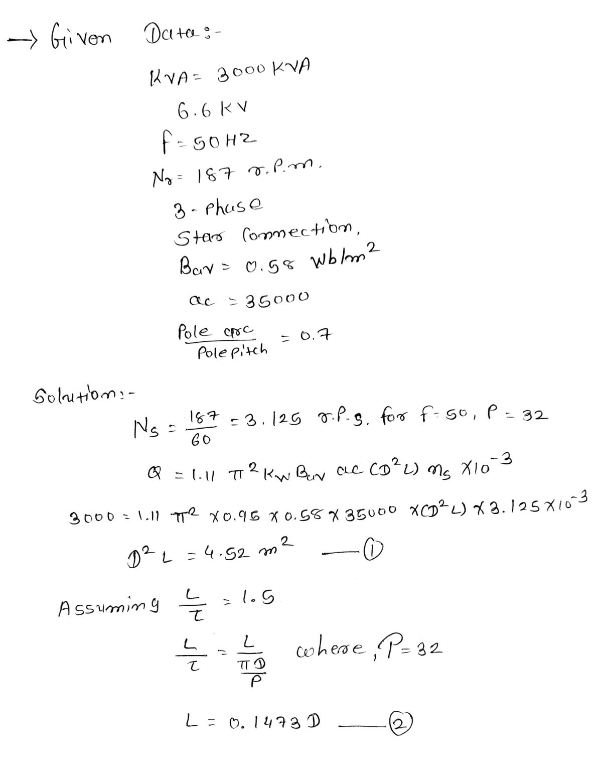 Electrical Engineering homework question answer, step 1, image 1