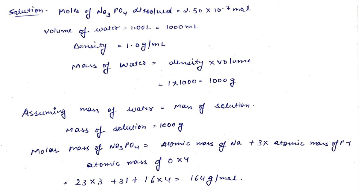 Chemistry homework question answer, step 1, image 1