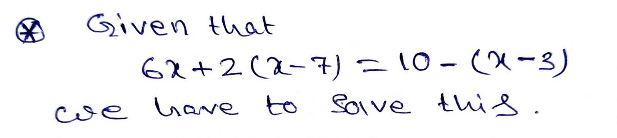 Algebra homework question answer, step 1, image 1