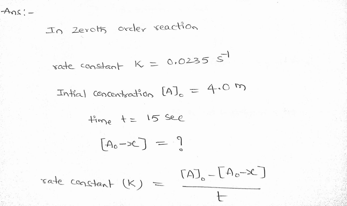 Chemistry homework question answer, step 1, image 1