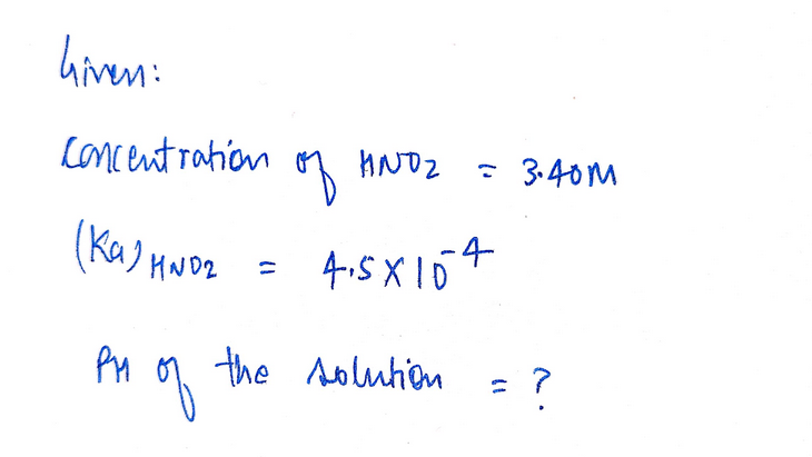 Chemistry homework question answer, step 1, image 1