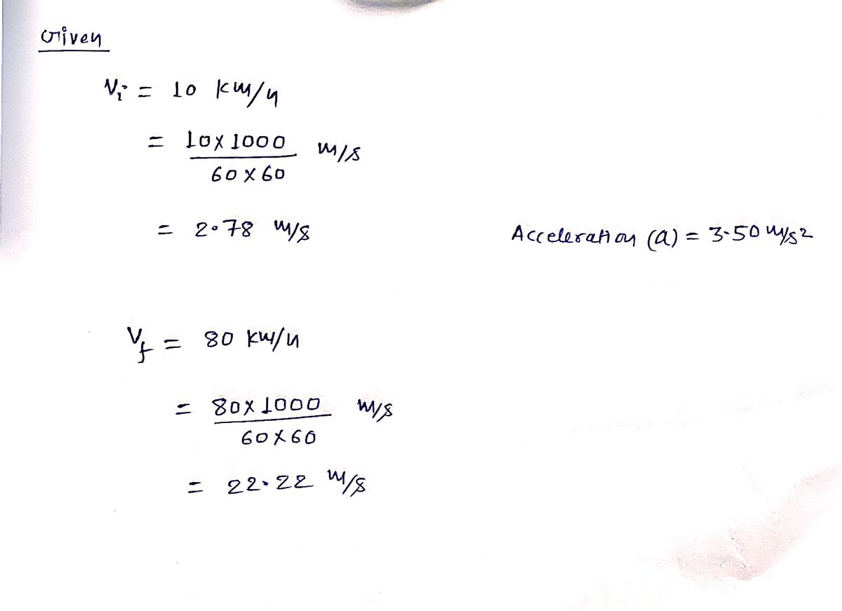 Physics homework question answer, step 1, image 1