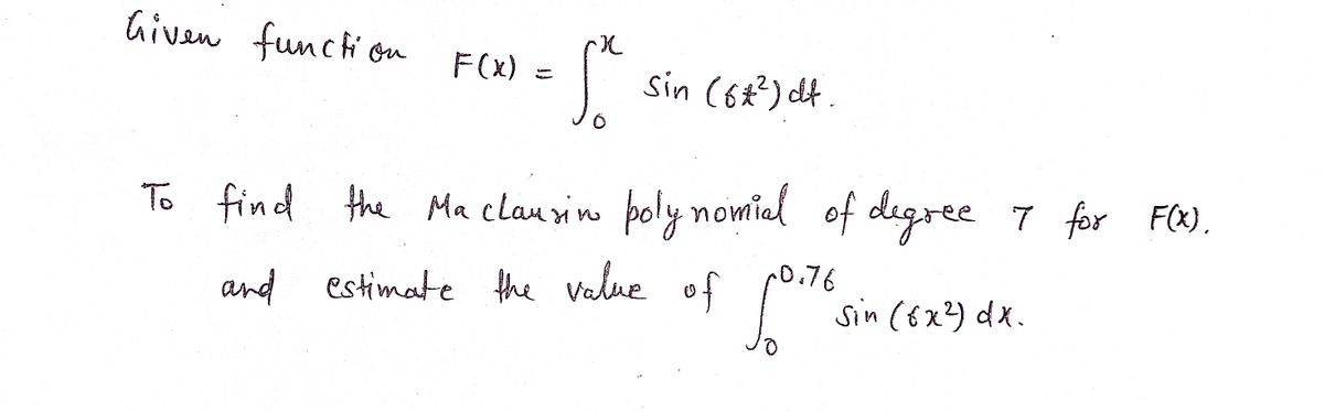 Advanced Math homework question answer, step 1, image 1