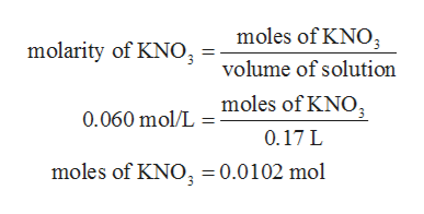 Answered: How Many Grams Of Kno3 (molar Mass =… 