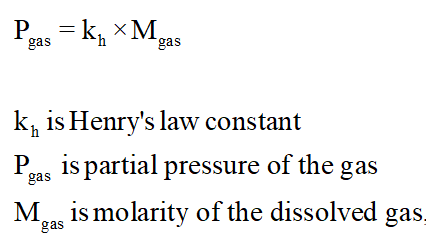 Answered: The Henry's Law Constant (kh) For CO2… | Bartleby