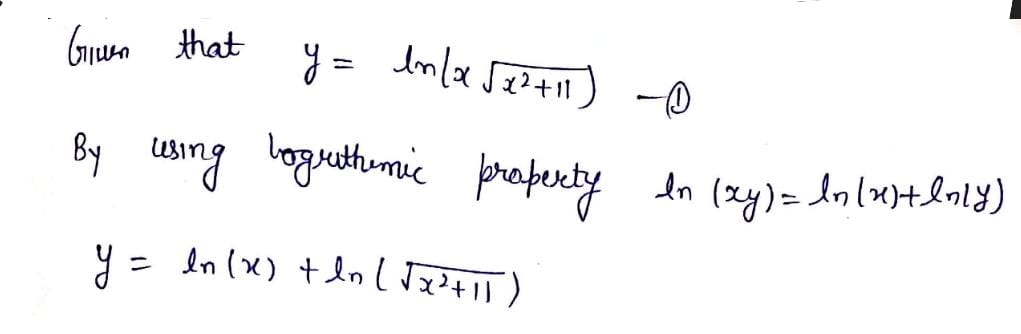 Calculus homework question answer, step 1, image 1