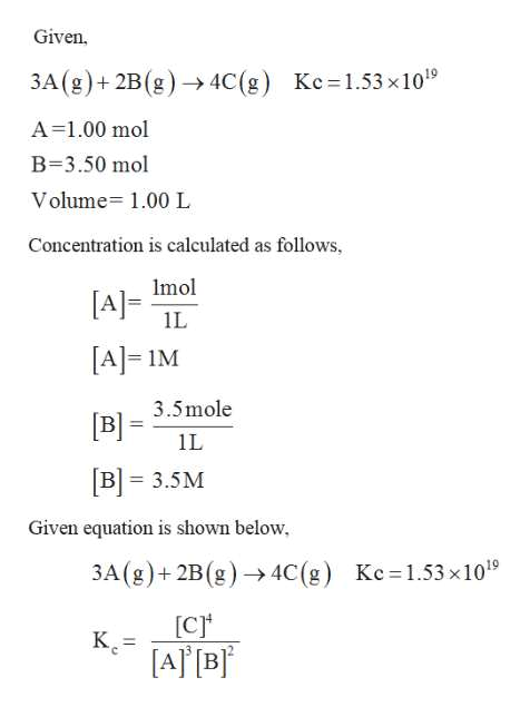 Answered At A Certain Temperature This Reaction Bartleby