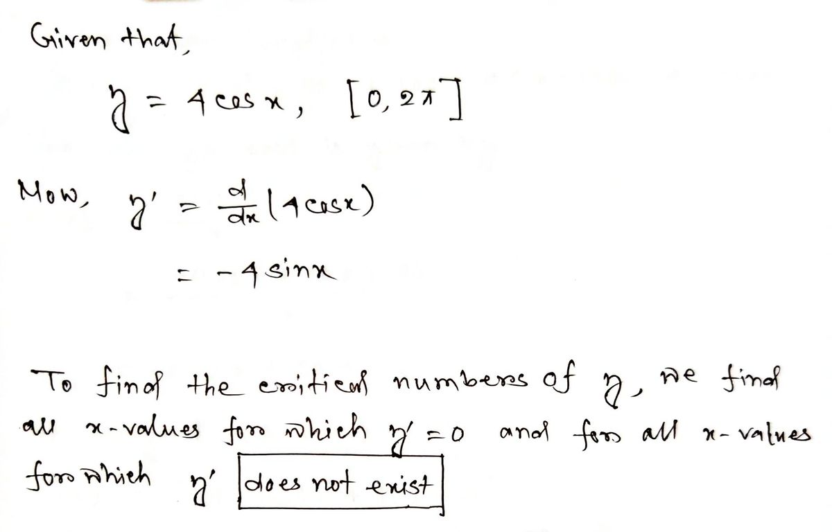 Calculus homework question answer, step 1, image 1