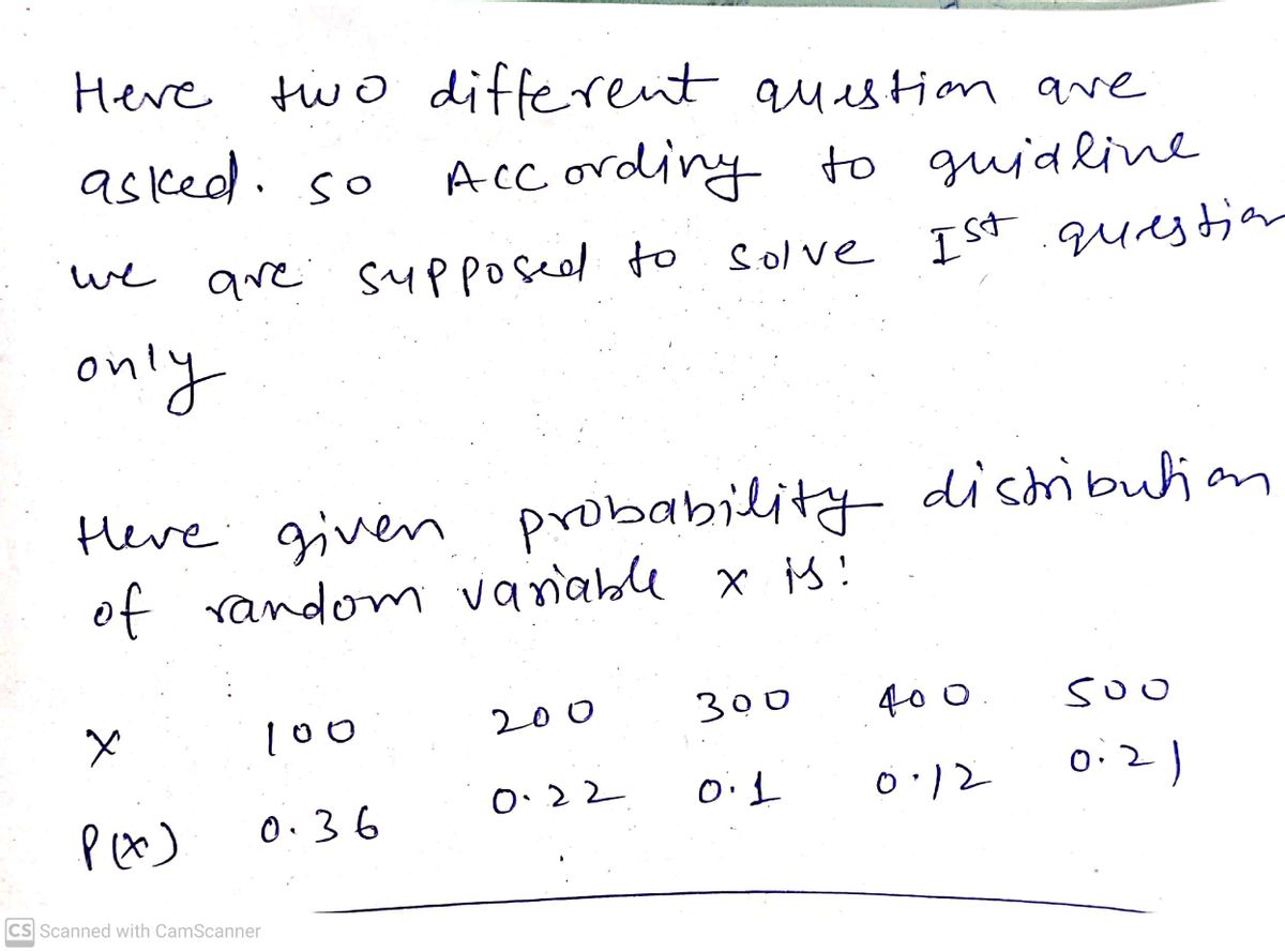 Statistics homework question answer, step 1, image 1