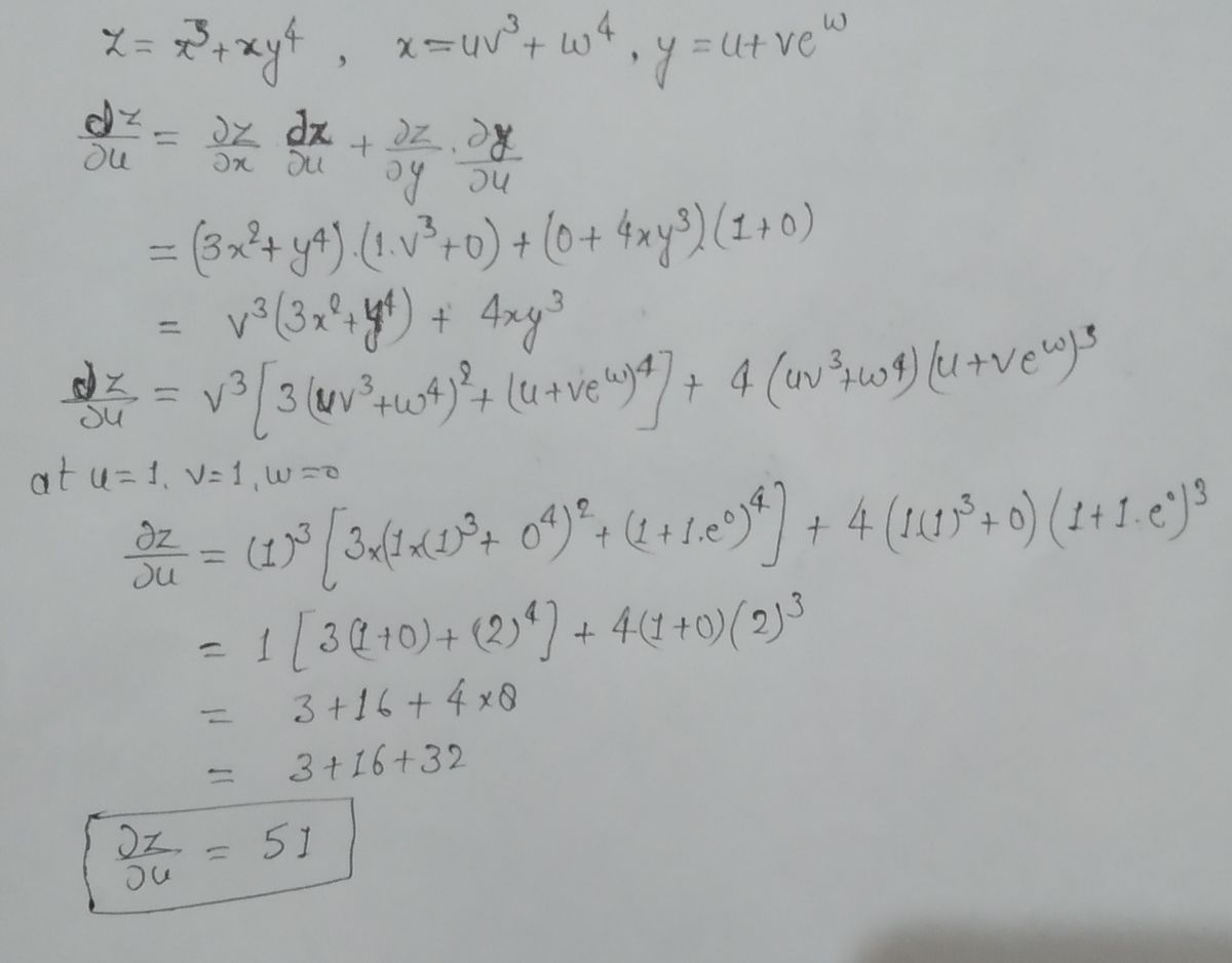 Answered Use The Chain Rule To Find The Bartleby