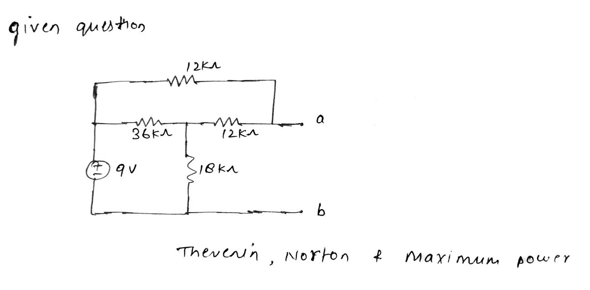 Electrical Engineering homework question answer, step 1, image 1