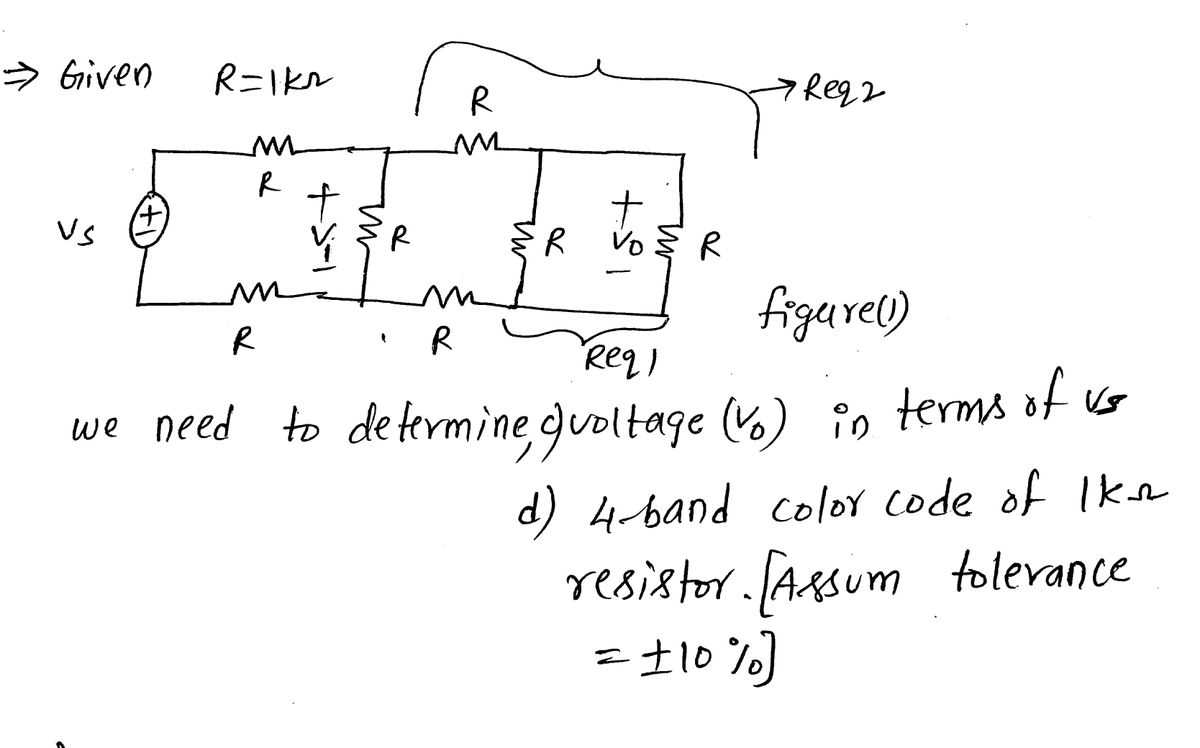 Electrical Engineering homework question answer, step 1, image 1