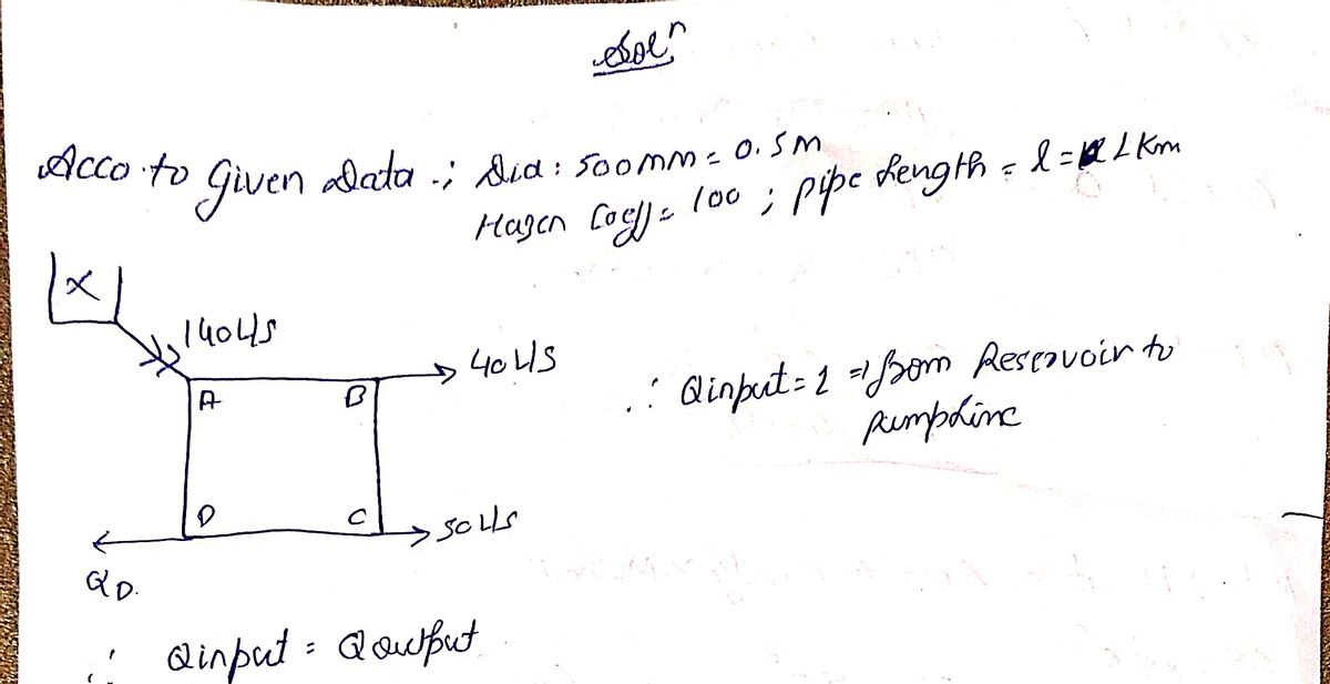 Civil Engineering homework question answer, step 1, image 1