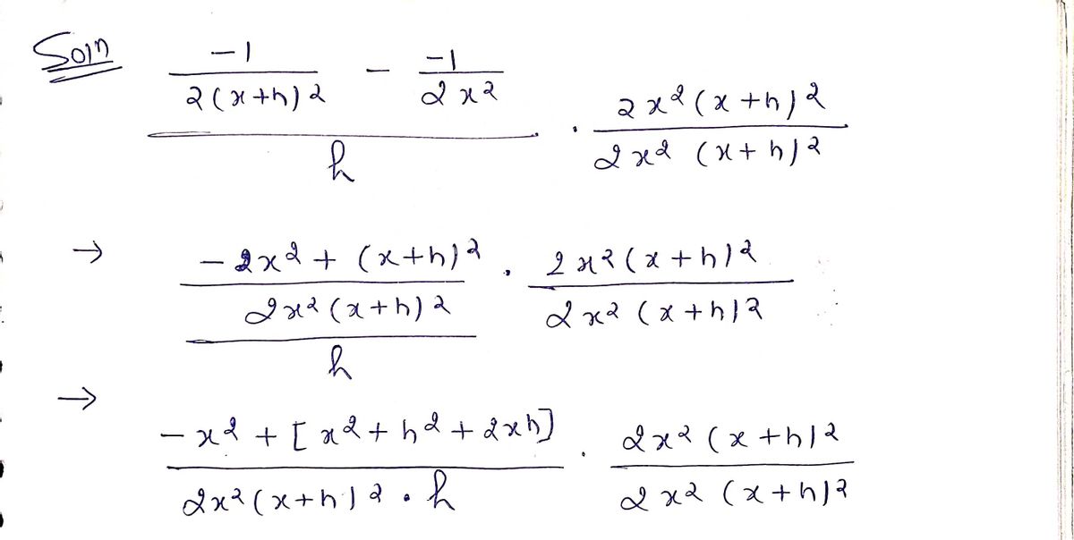 Calculus homework question answer, step 1, image 1