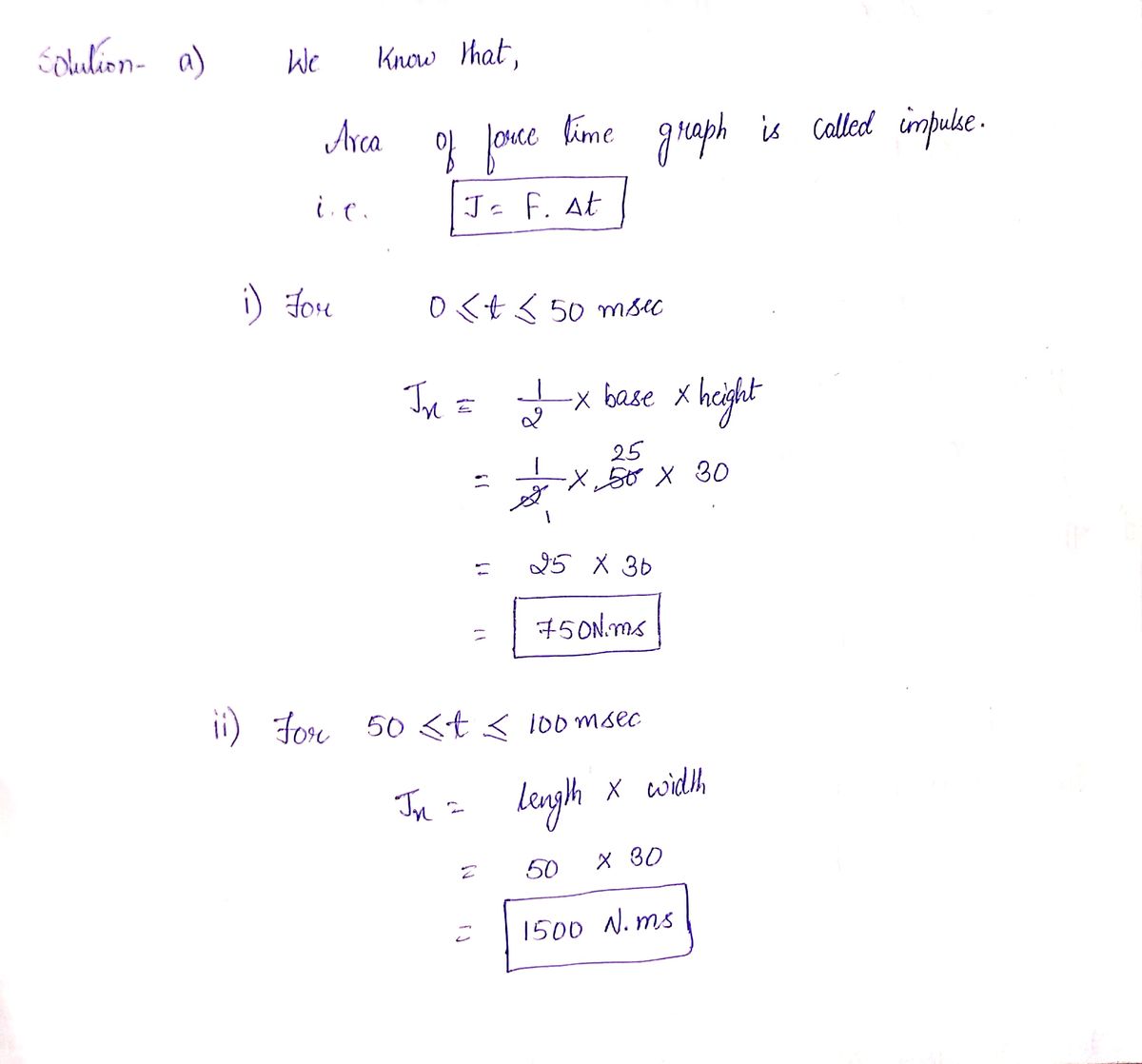 Physics homework question answer, step 1, image 1