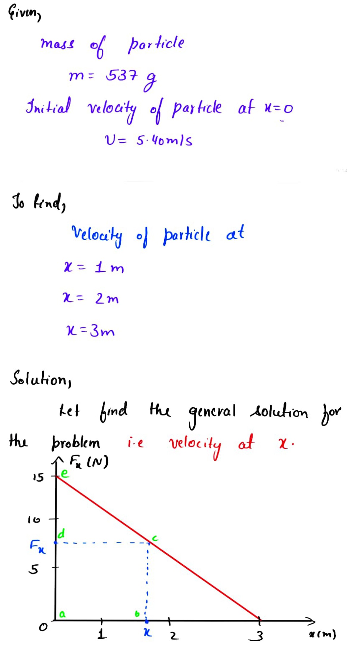 Physics homework question answer, step 1, image 1