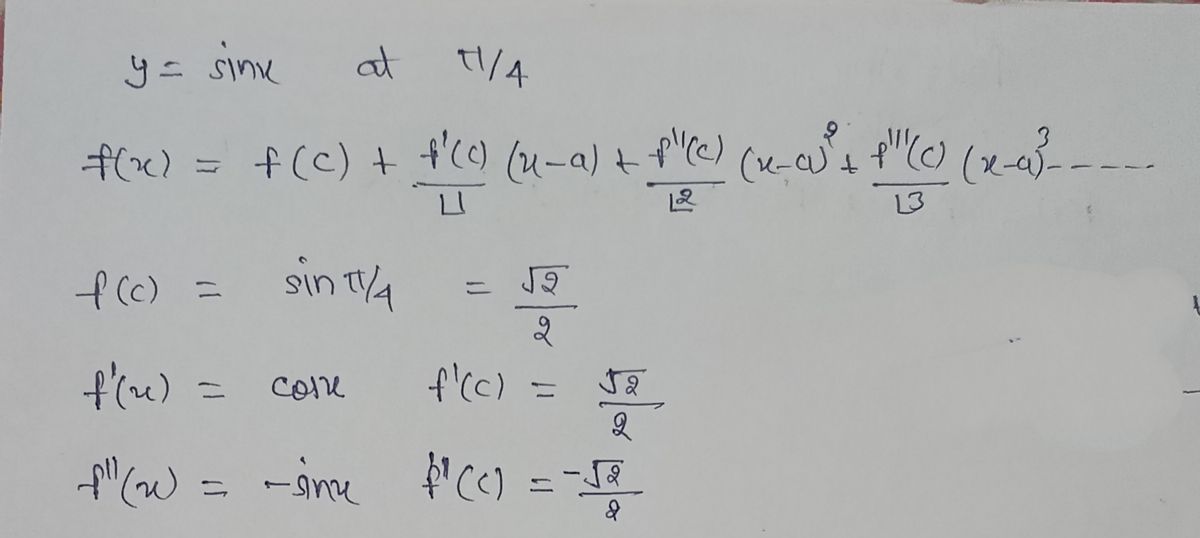 Calculus homework question answer, step 1, image 1