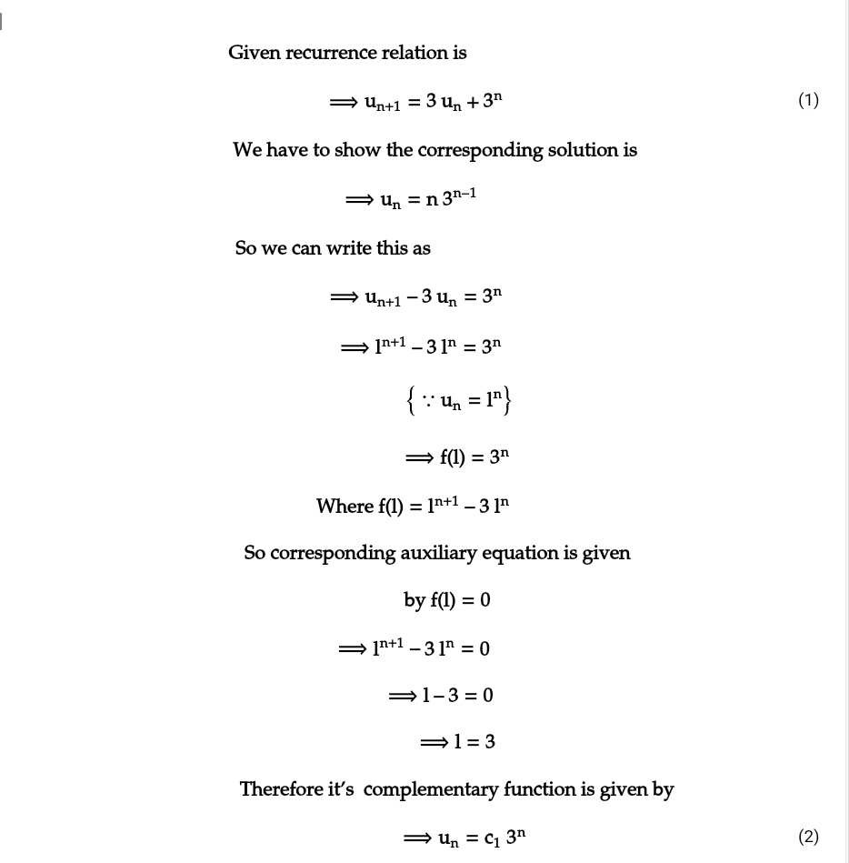 Advanced Math homework question answer, step 1, image 1