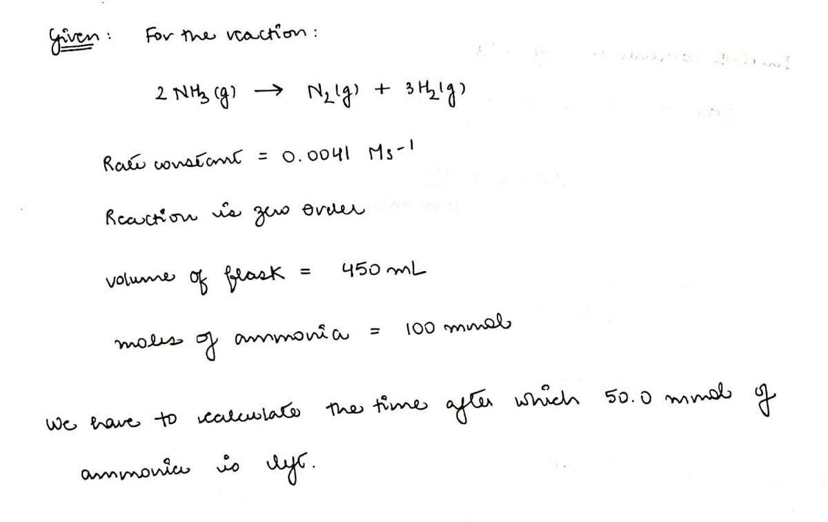 Chemistry homework question answer, step 1, image 1