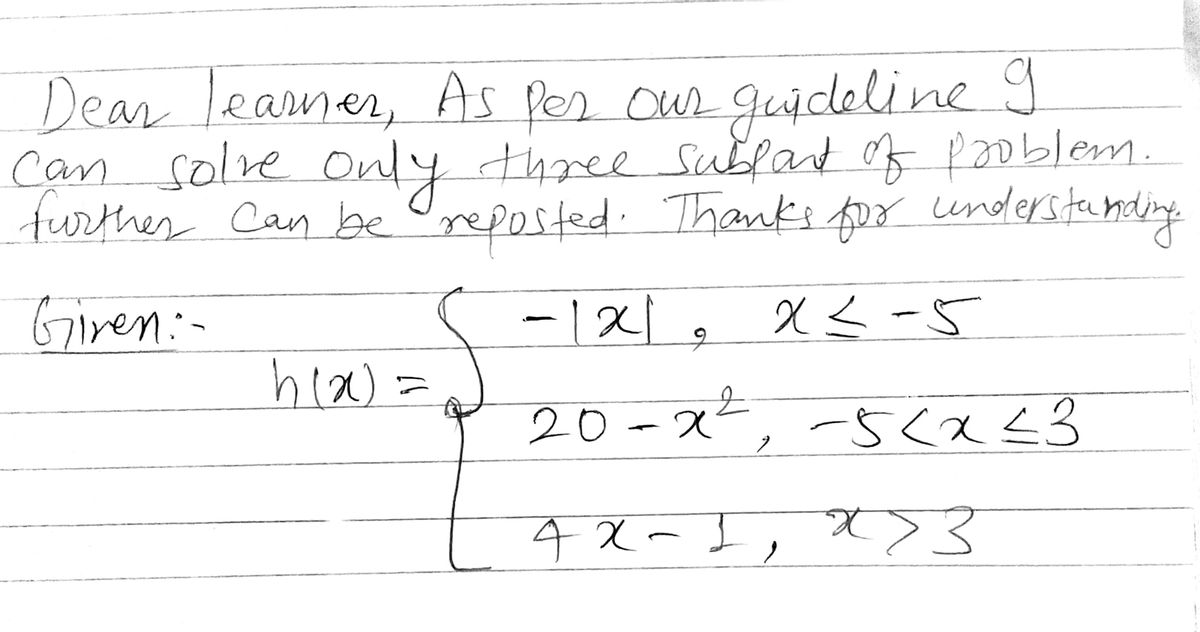 Calculus homework question answer, step 1, image 1