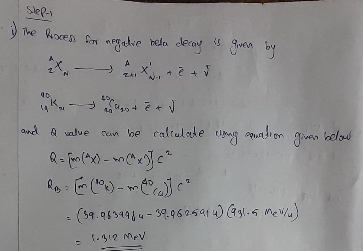 Chemistry homework question answer, step 1, image 1