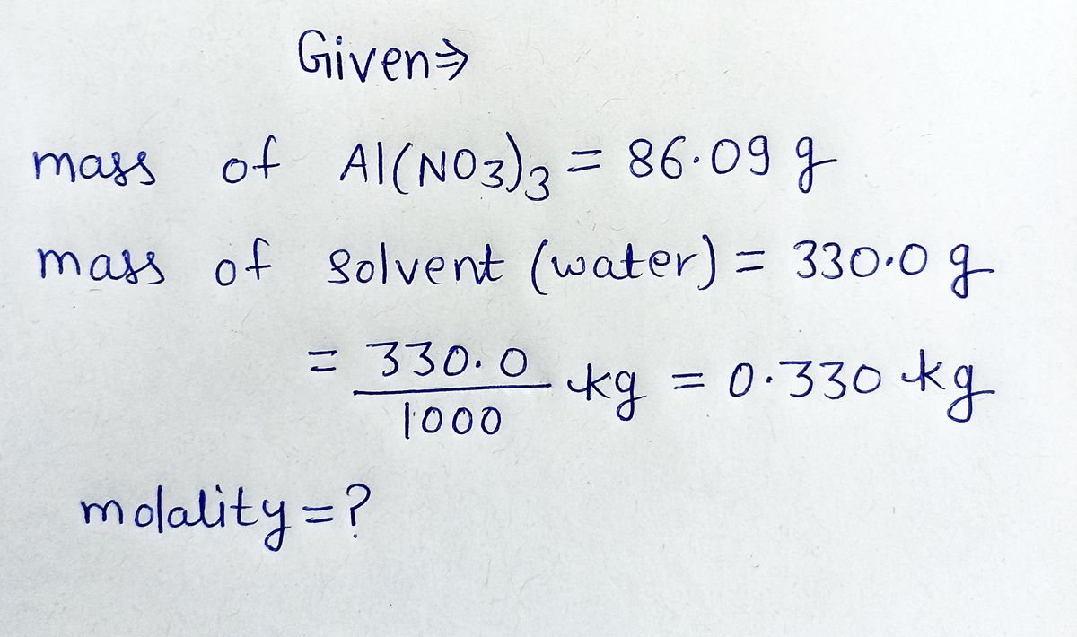 Chemistry homework question answer, step 1, image 1