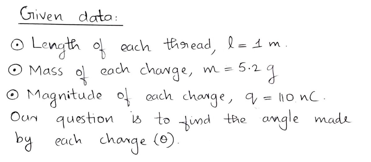 Physics homework question answer, step 1, image 1