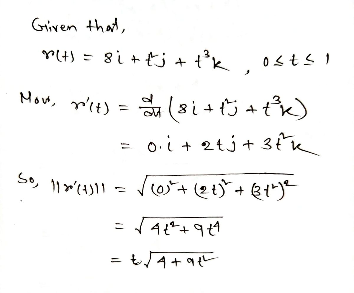 Calculus homework question answer, step 1, image 1