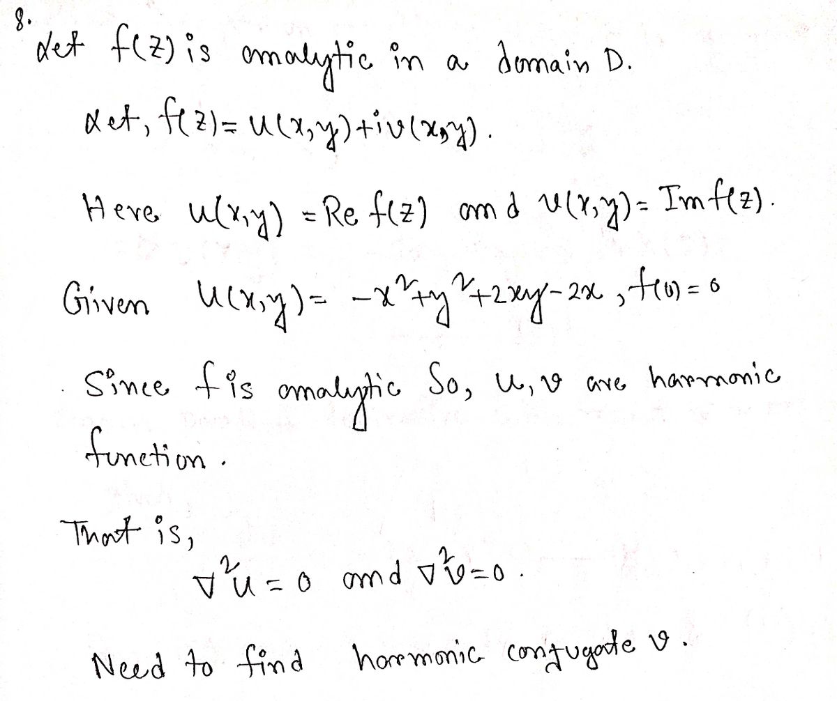 Advanced Math homework question answer, step 1, image 1