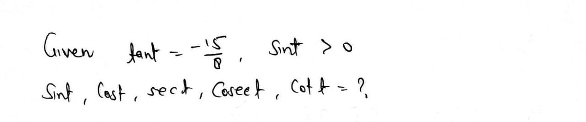 Trigonometry homework question answer, step 1, image 1