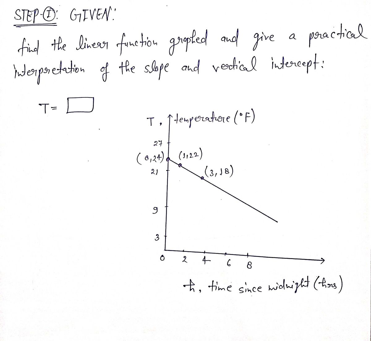 Algebra homework question answer, step 1, image 1