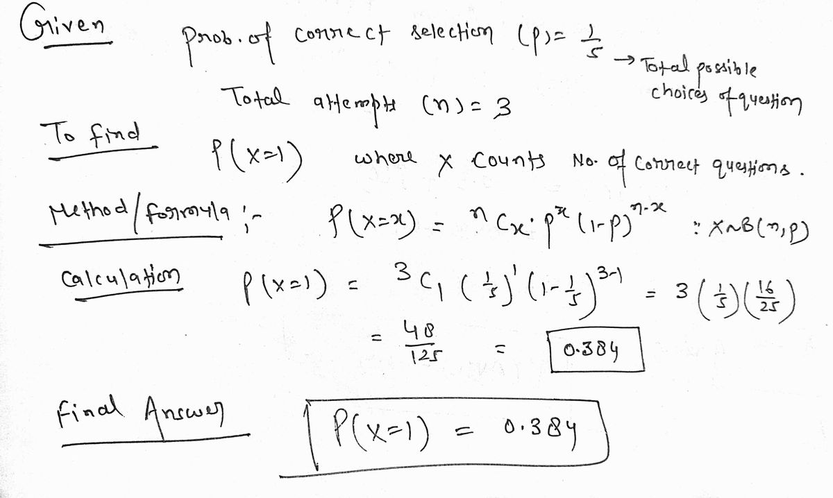 Probability homework question answer, step 1, image 1