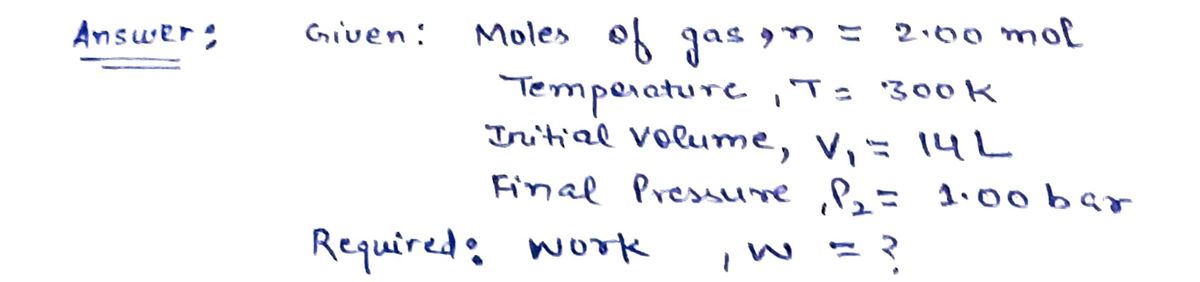 Chemistry homework question answer, step 1, image 1