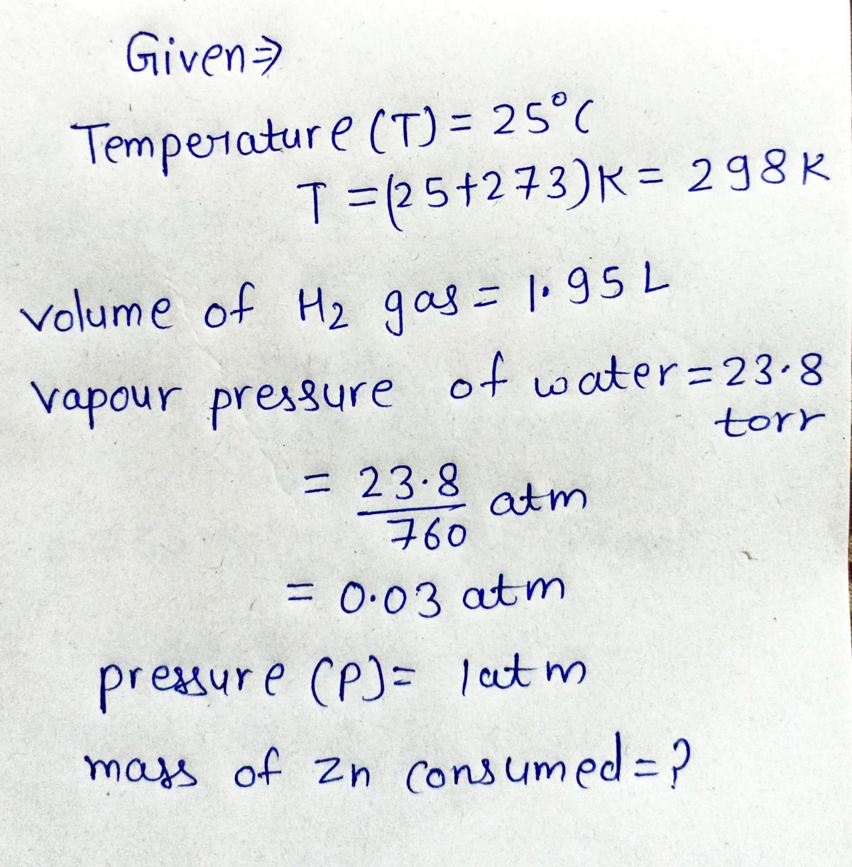 Chemistry homework question answer, step 1, image 1