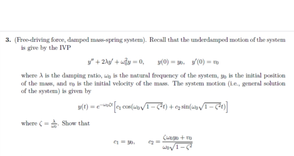 Advanced Math homework question answer, step 1, image 1