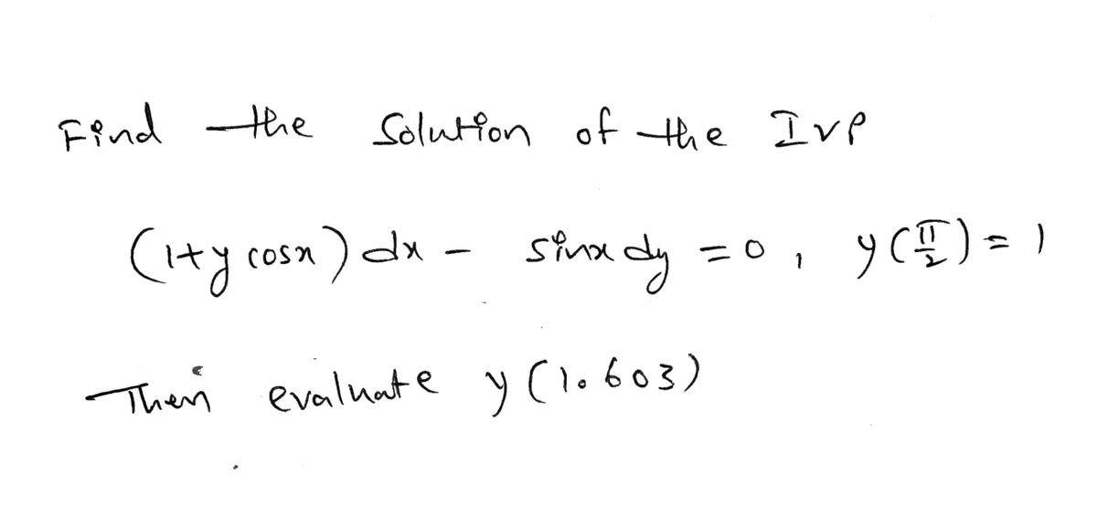 Calculus homework question answer, step 1, image 1