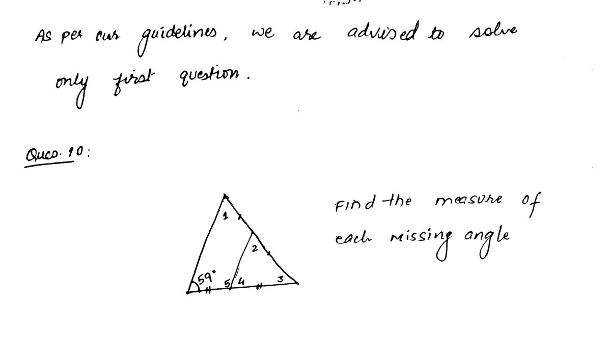 Geometry homework question answer, step 1, image 1